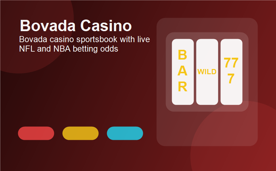 Bovada casino sportsbook with live NFL and NBA betting odds