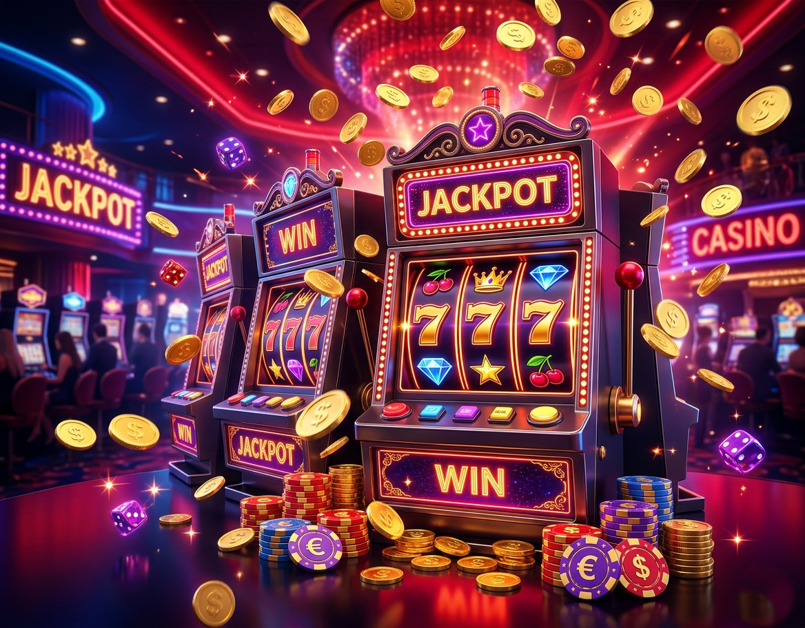 Casino welcome bonus - slot machines and jackpots
